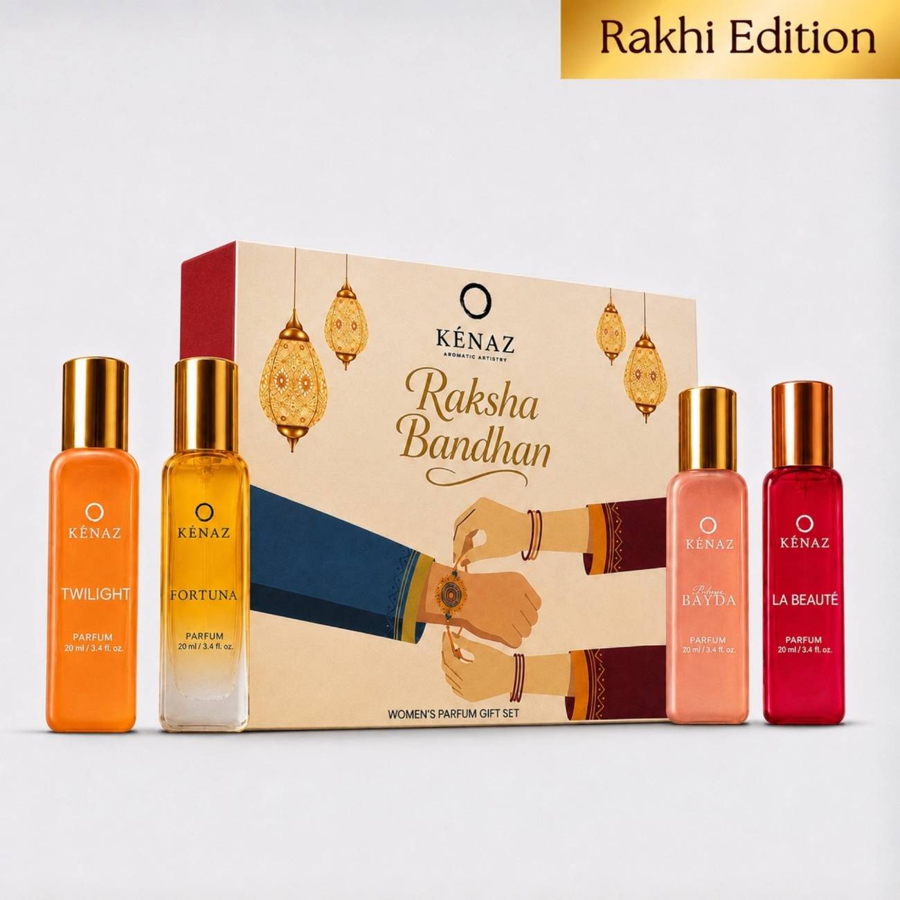 Rakhi Women Parfum Gift Set - 4 x 20ml