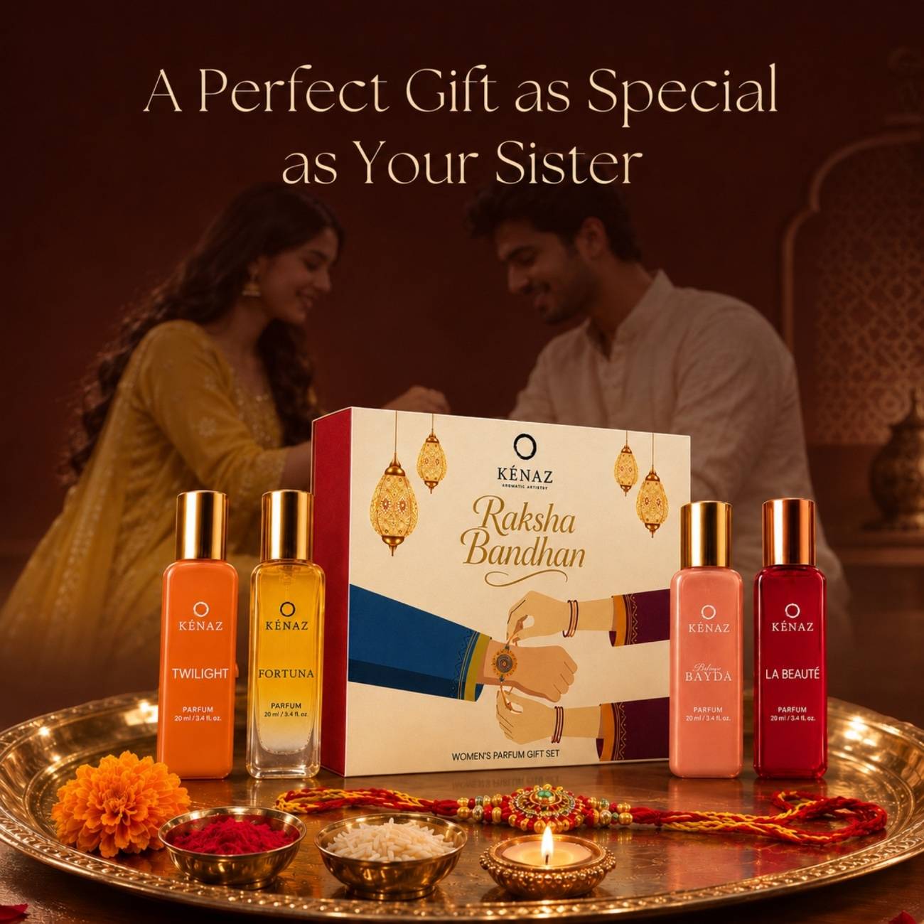 Rakhi Women Parfum Gift Set - 4 x 20ml