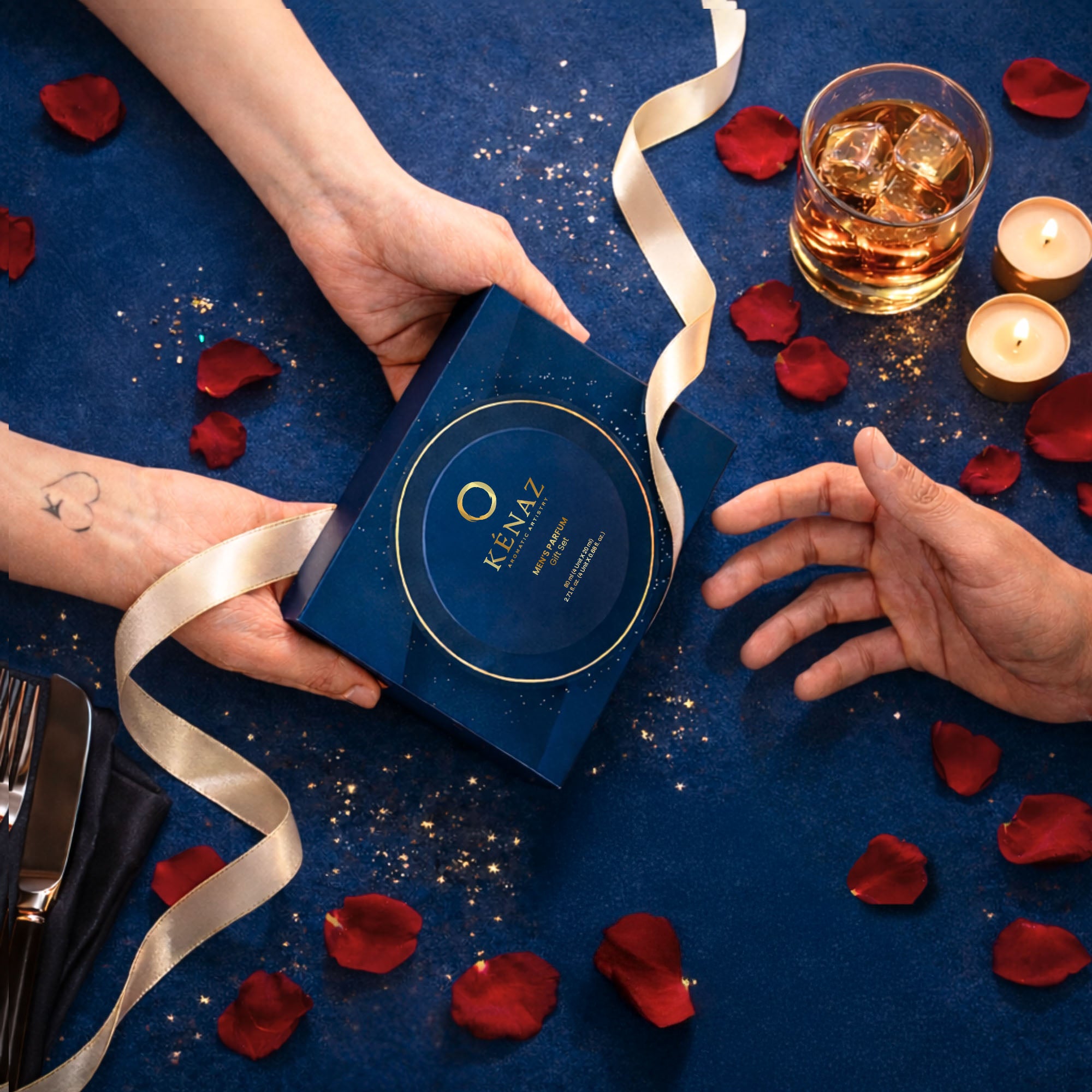 Men Parfum Gift Set - 4 x 20ml