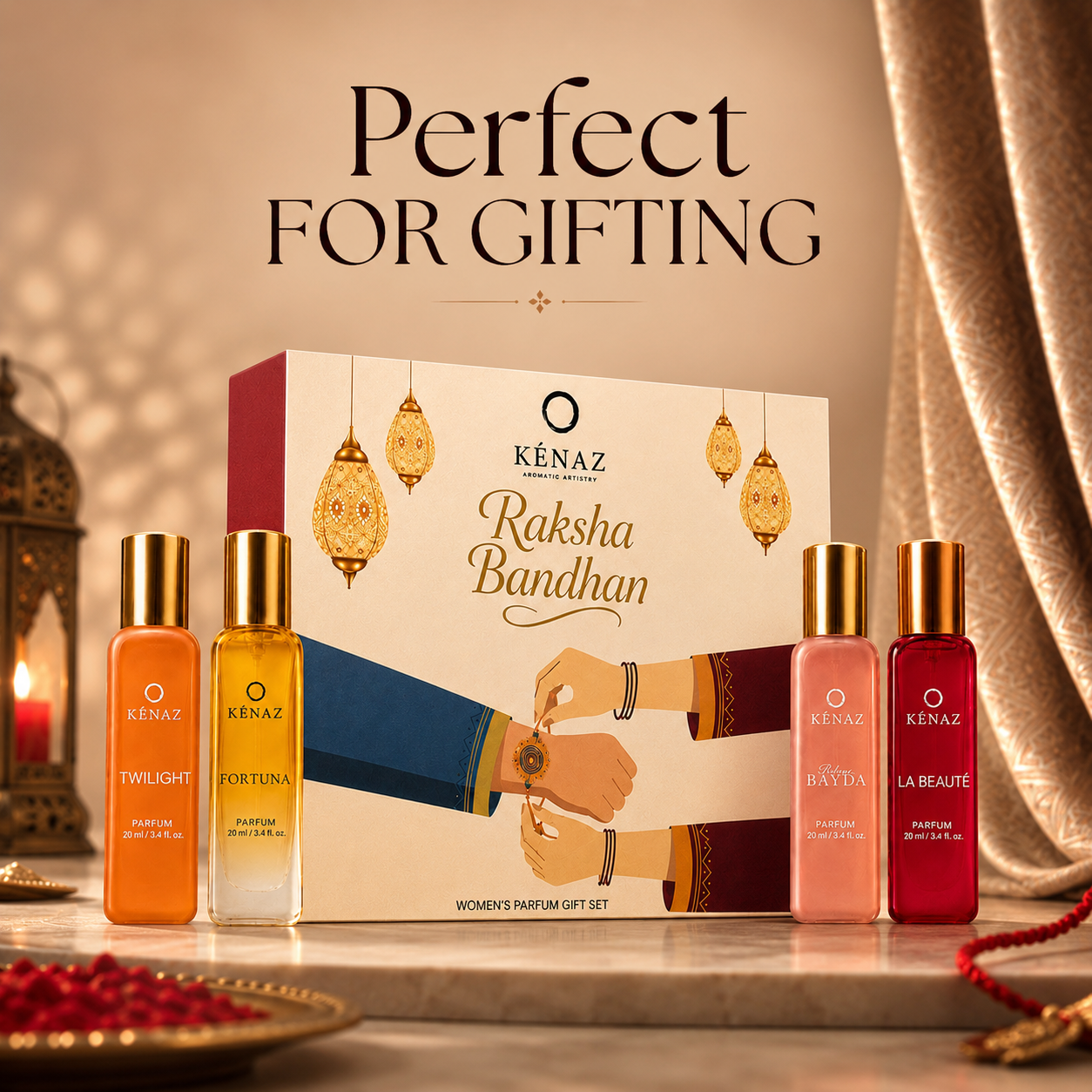 Rakhi Women Parfum Gift Set - 4 x 20ml