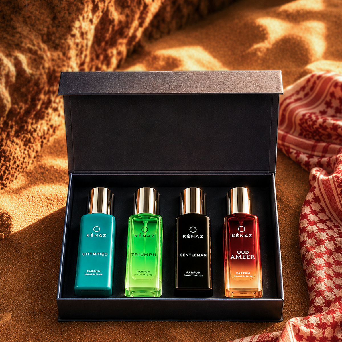 Men Parfum Gift Set - 4 x 20ml