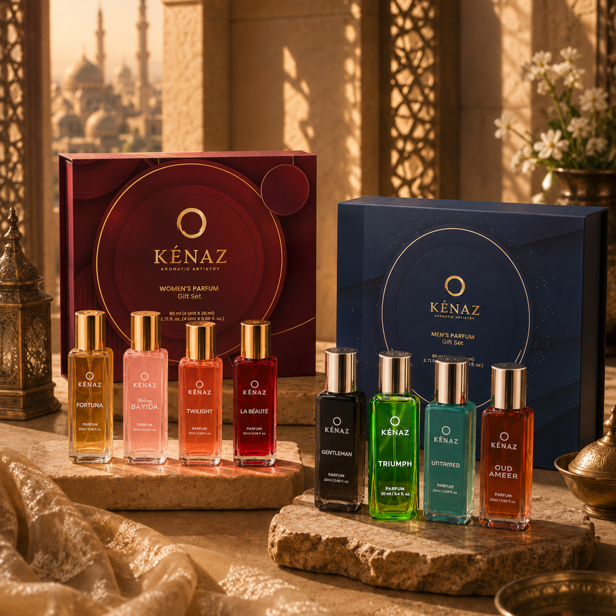 Men Parfum Gift Set - 4 x 20ml