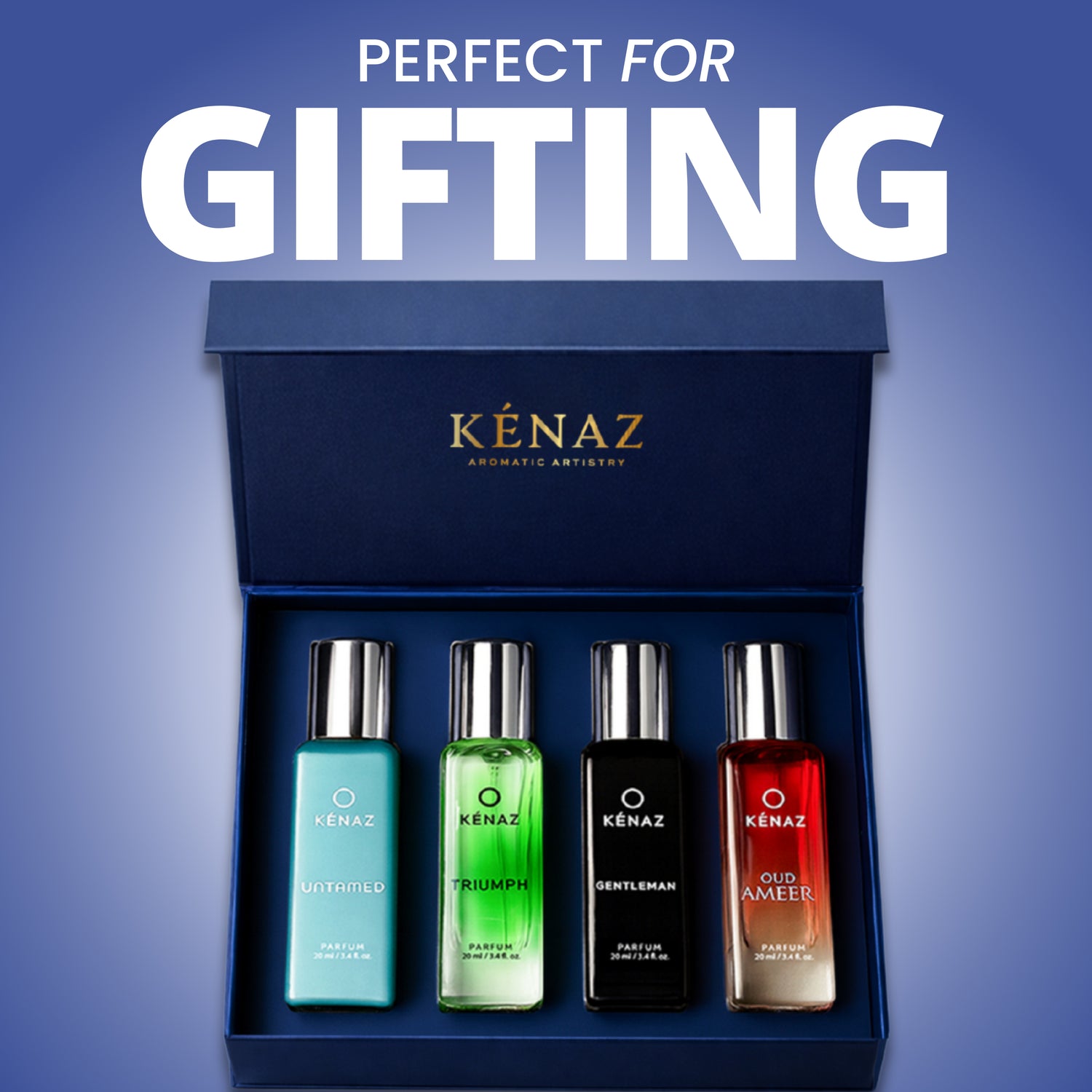 Men Parfum Gift Set - 4 x 20ml