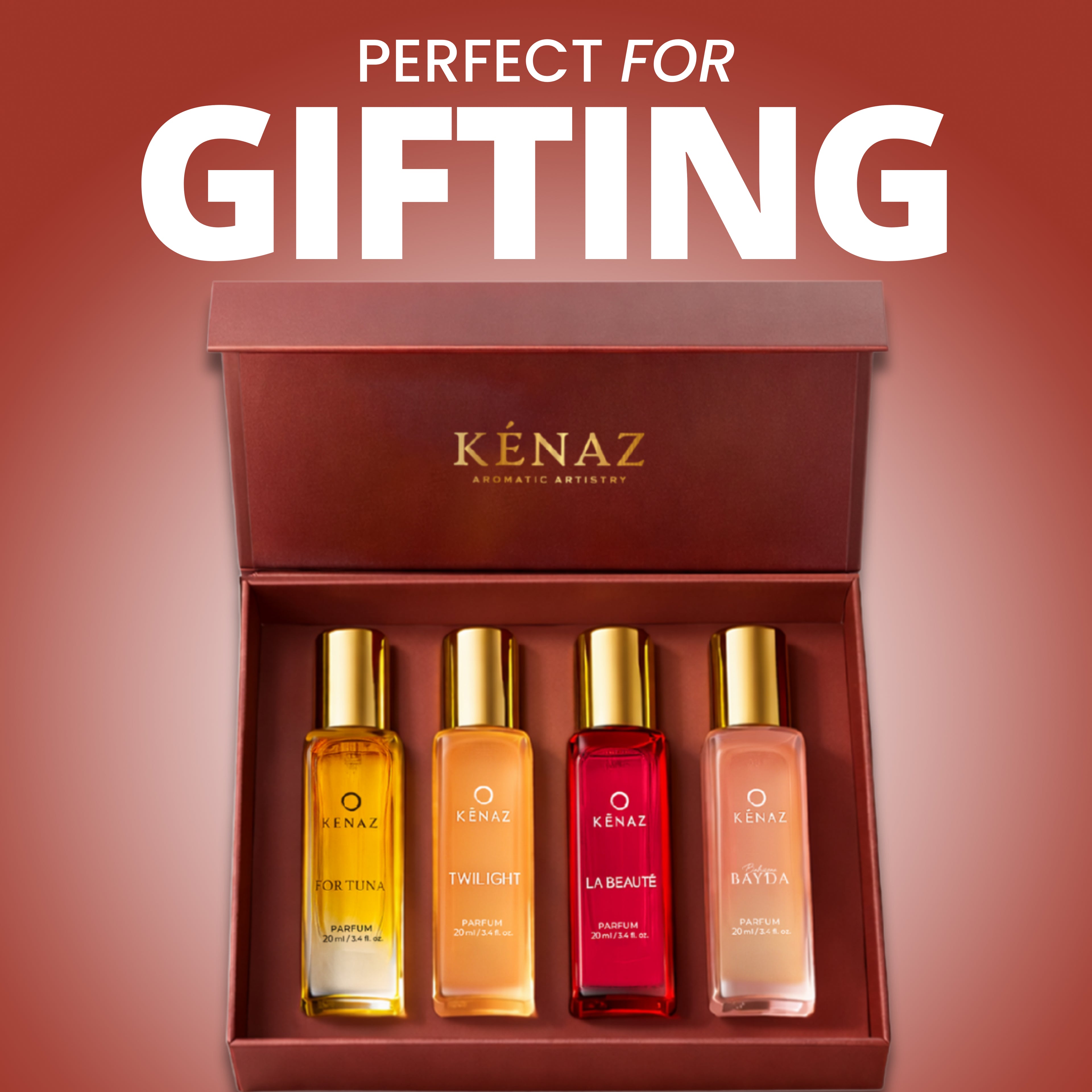 Women Parfum Gift Set - 4 x 20ml